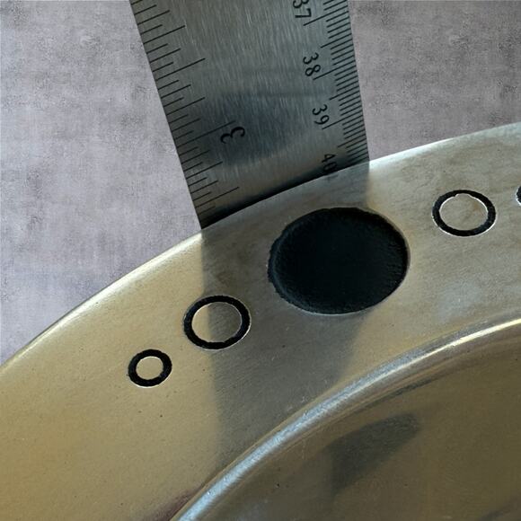 Wilton Armetale Reggae Serving Bowl Pewter Aluminum...